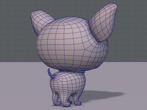 dog cartoon Modelo 3D