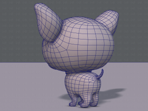 dog cartoon Modelo 3D