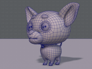 dog cartoon Modelo 3D