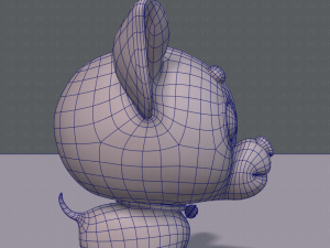 dog cartoon Modelo 3D
