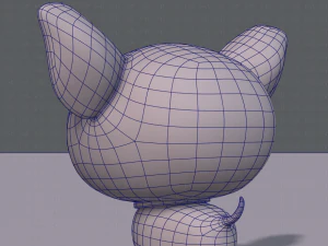 dog cartoon 3D Model
