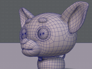 dog cartoon Modelo 3D
