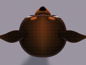 dog cartoon Modelo 3D