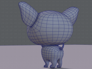 dog cartoon Modelo 3D