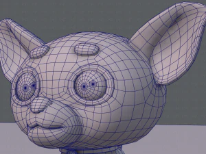 dog cartoon 3D Model