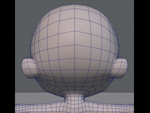 cartoon child v01 3D Модель