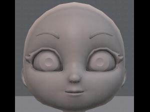 cartoon child v01 3D Модель
