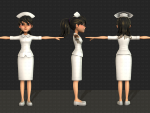 nurse Modèle 3D