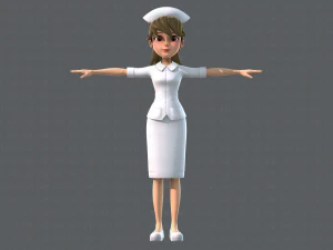 nurse 3D Model