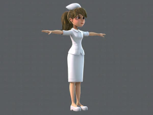 nurse 3D Model