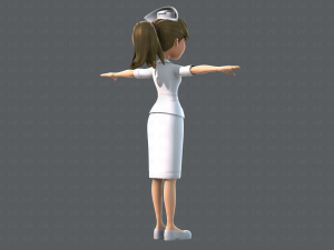 nurse 3D Model