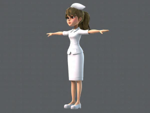 nurse 3D Model