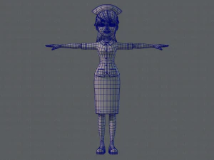 nurse 3D Model