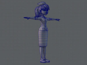 nurse 3D Model