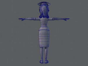nurse 3D Model