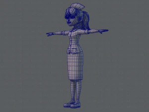 nurse 3D Model