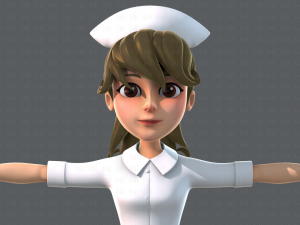 nurse 3D Model