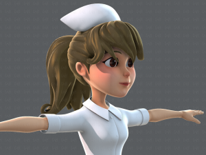 nurse 3D Model