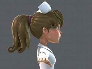 nurse 3D Model