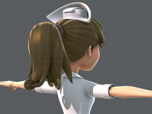 nurse 3D Model