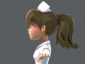 nurse 3D Model