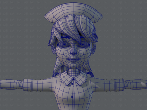 nurse 3D Model