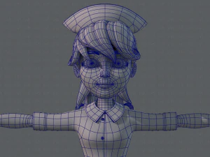 nurse 3D Model