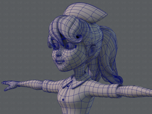 nurse 3D Model