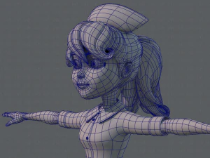 nurse 3D Model