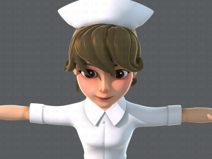nurse 3D Model