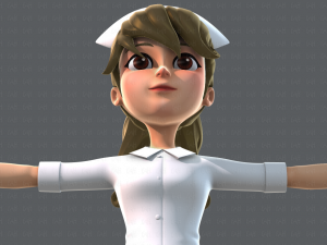 nurse 3D Model