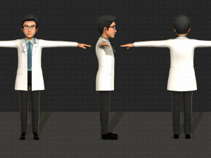 doutor Modelo 3D