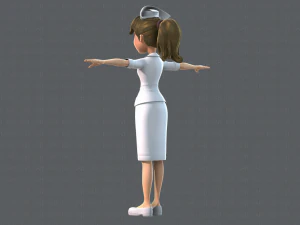 doctor and nurse 3D Model
