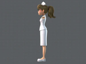 doctor and nurse 3D Model