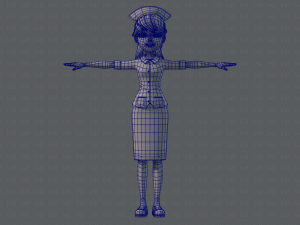 doctor and nurse Modèle 3D