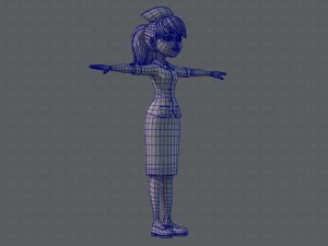 doctor and nurse Modèle 3D
