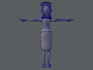 doctor and nurse Modèle 3D