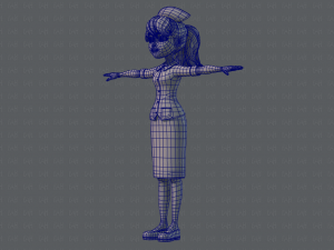doctor and nurse Modèle 3D