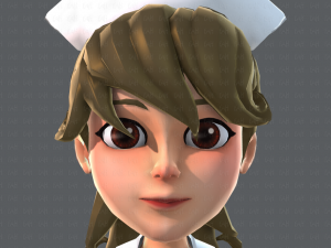 doctor and nurse Modèle 3D