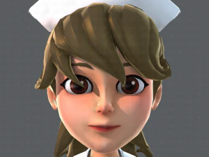 doctor and nurse 3D Model