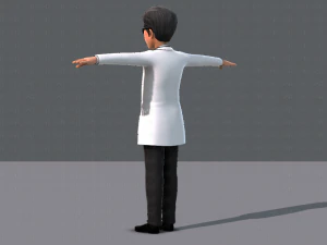 doctor and nurse 3D Model