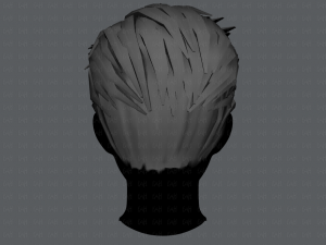 3d hair style for man v01 3D 모델
