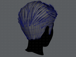 3d hair style for man v01 3D 모델