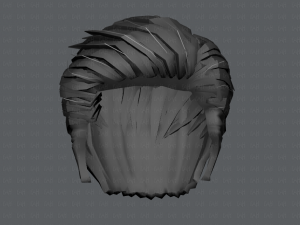 3d hair style for man v01 3D 모델