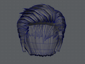 3d hair style for man v01 3D 모델