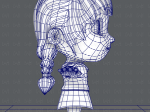 girl sd Modelo 3D