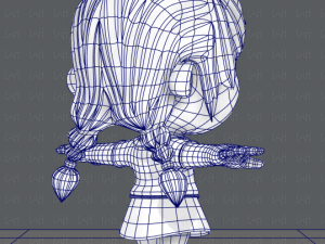 girl sd Modelo 3D