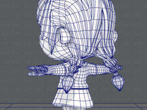 girl sd Modelo 3D