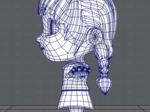 girl sd Modelo 3D