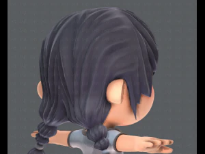 girl sd 3D Model